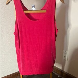 Chico's Vibrant Red Tank Top